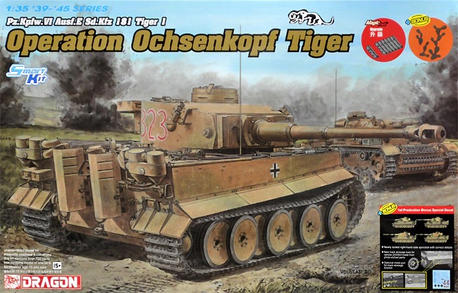 Dragon 6328 - 1:35 German heavy tank Pz.Kpfw. VI Ausf.E Sd.Kfz.181 Tiger I Operation Ochsenkopf Tiger [1]