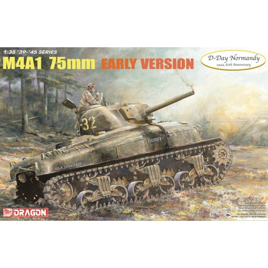 Dragon 6701 - 1:35 American medium tank M4 Sherman M4A1 75 mm Early Version [1]