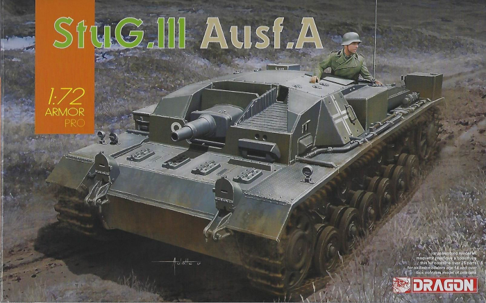 Dragon 7557 - 1:72 German armored gun StuG.III Ausf.A [1]