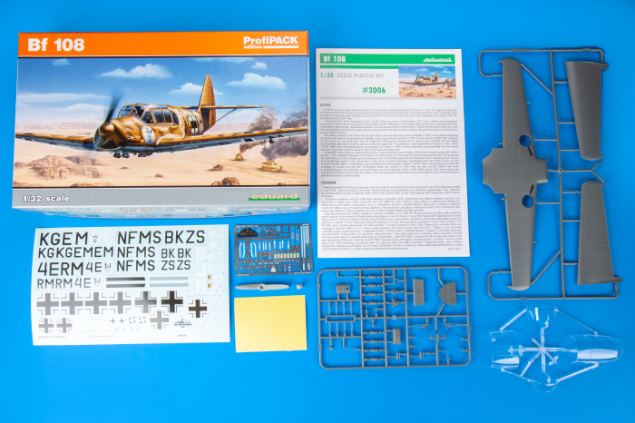 Eduard 3006 - 1:32 Messerschmitt Bf 108 Taifun Profipack [3]