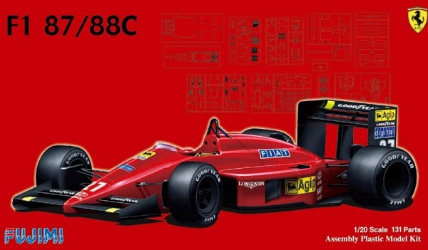 Fujimi 09198 - 1:20 Ferrari F1 87:88C [1]