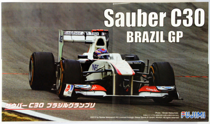 Fujimi 09208 - 1:20 Sauber C30 (JAPAN/MONACO/BRAZIL GP) [1]