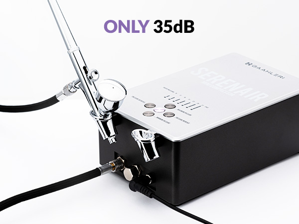 Gaahleri - GTS-06 Serenair Mini Compressor + Airbrush Set [4]