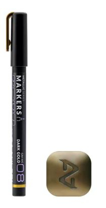 Gaahleri - Metallic Series Markers - Dark Gold [1]