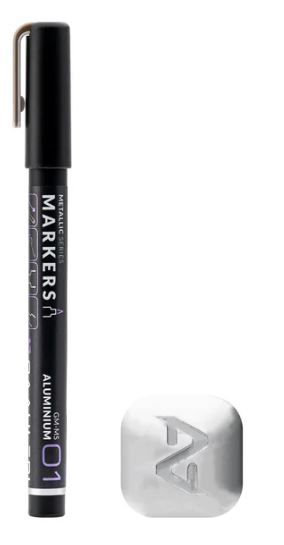 Gaahleri - Metallic Series Markers - Dark Iron [1]