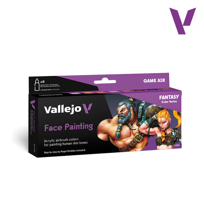 Vallejo 72204 - Game Air Face Painting by A.Giraldez [1]