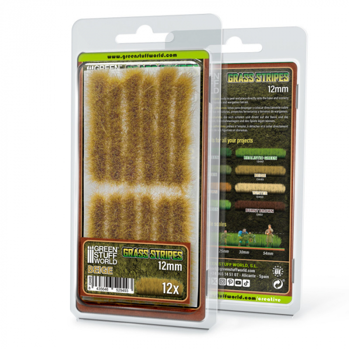 GSW - Grass STRIPES 12mm - BEIGE [1]