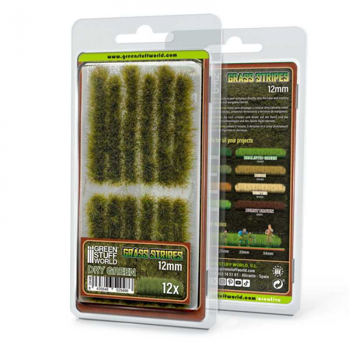 GSW - Grass STRIPES 12mm - DRY GREEN [1]