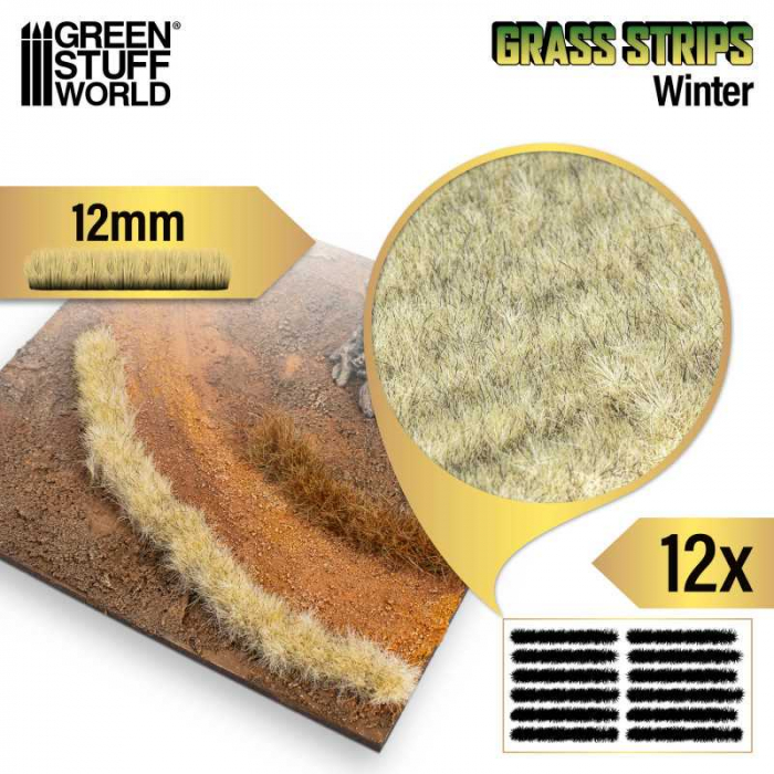 GSW - Grass STRIPES 12mm - WINTER [2]