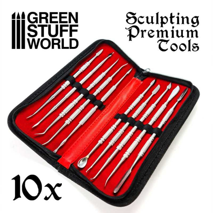 GSW - 10X Professional Sculpting Tools With Case [2]