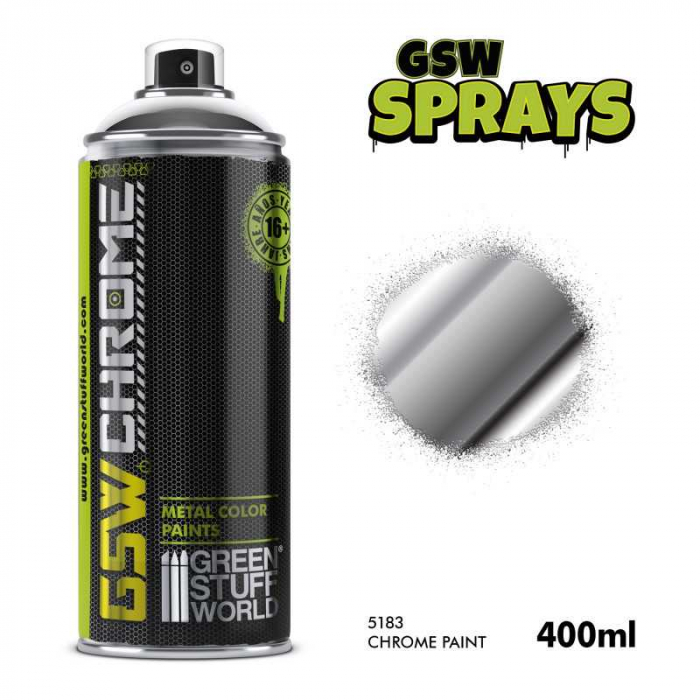 GSW - Chrome Spray Paint 400ml [2]