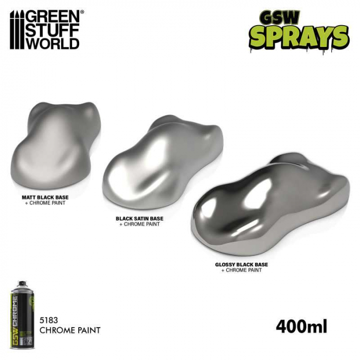 GSW - Chrome Spray Paint 400ml [3]