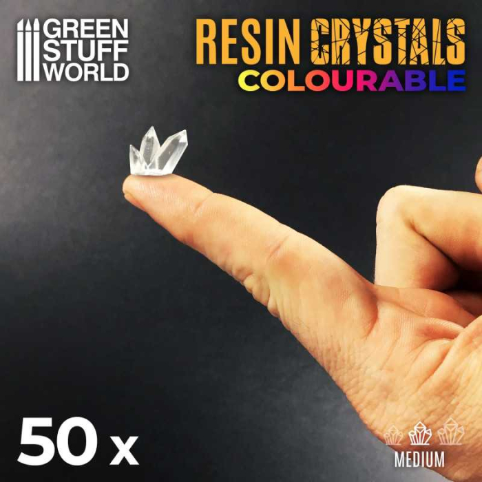 GSW - CLEAR Resin Crystals - Medium [2]