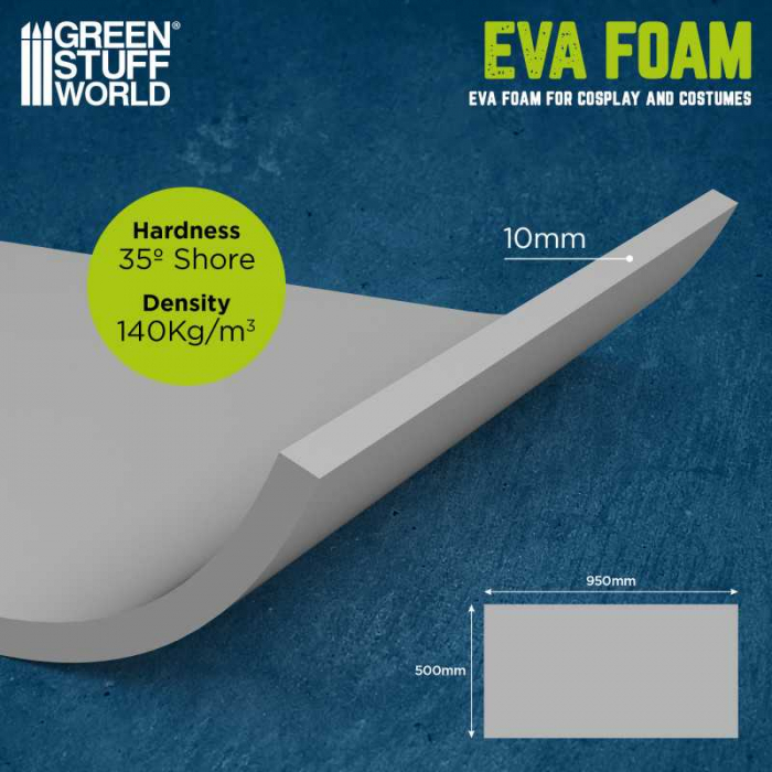 GSW - Cosplay EVA foam 10mm - Medium Density [3]