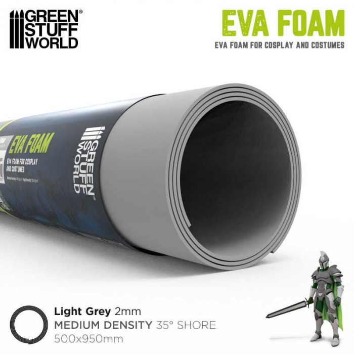 GSW - Cosplay EVA foam 2mm - Medium Density [2]