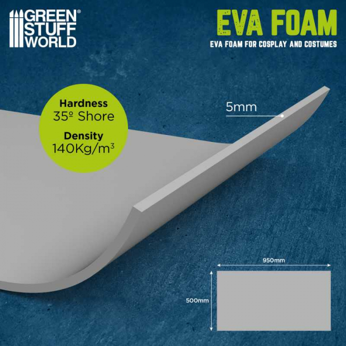 GSW - Cosplay EVA foam 5mm - Medium Density [4]