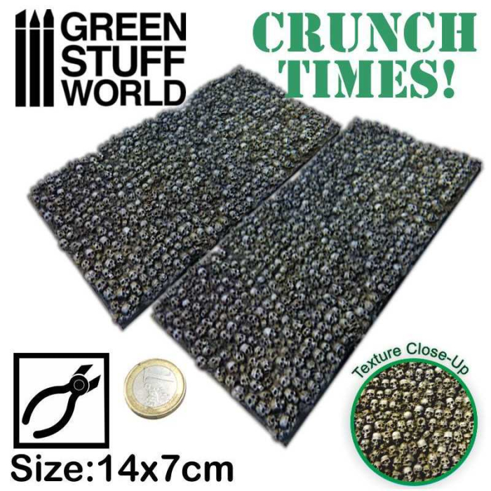 GSW - Crunch Times - Stacked Skull Plates [2]