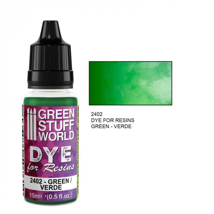 GSW - Dye for Resins GREEN 17ml [1]