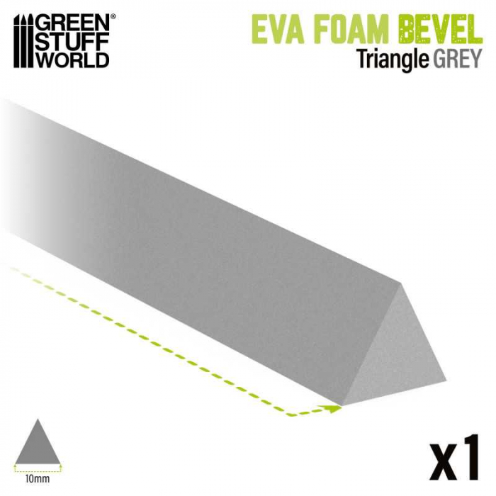 GSW - EVA foam bevels - Triangle 10 mm [3]