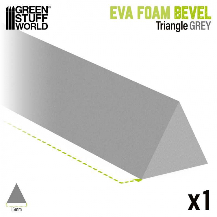 GSW - EVA foam bevels - Triangle 15 mm [3]