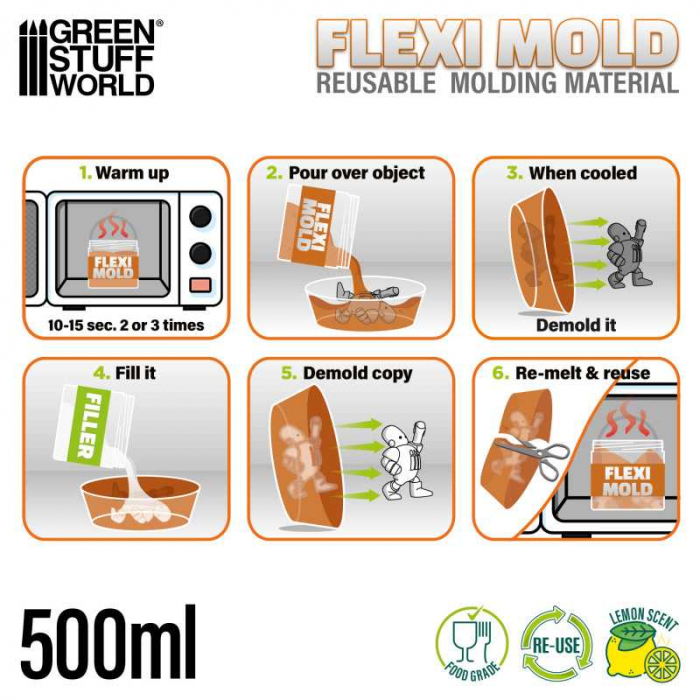 GSW - Flexi Mold - Reusable Molding Material [2]
