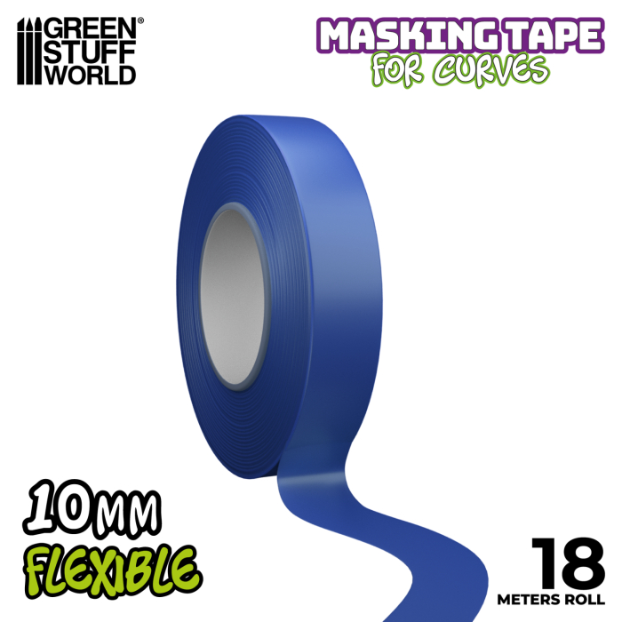 GSW - FLEXIBLE masking tape for curves - 10mm [2]