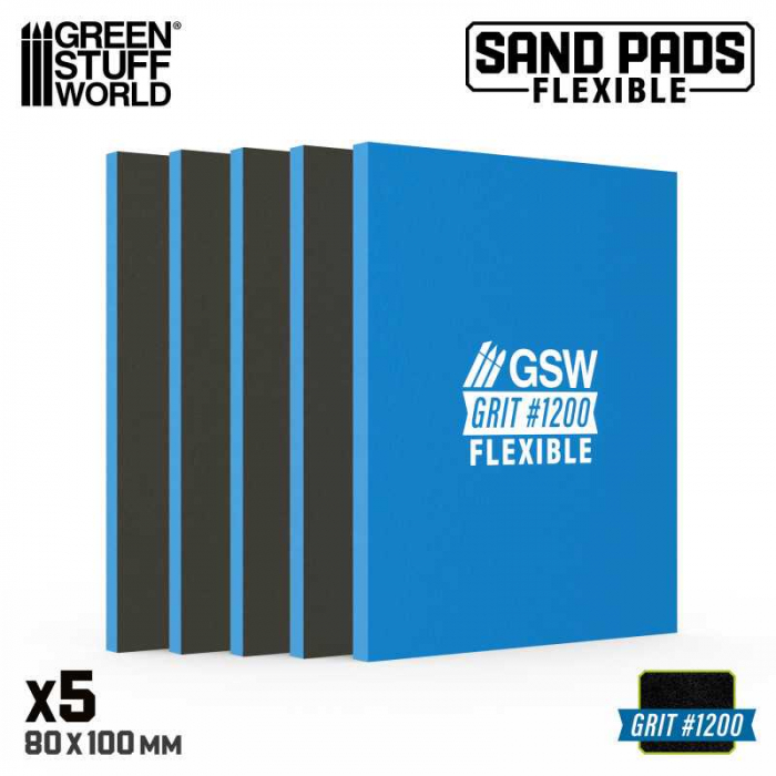 GSW - Flexible Sanding Pads 1200 grit [2]