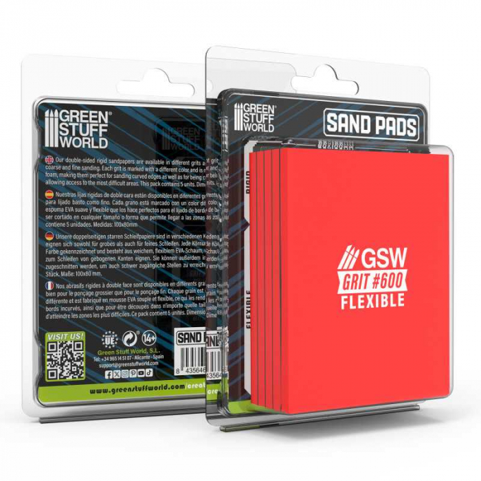 GSW - Flexible Sanding Pads 600 grit [1]
