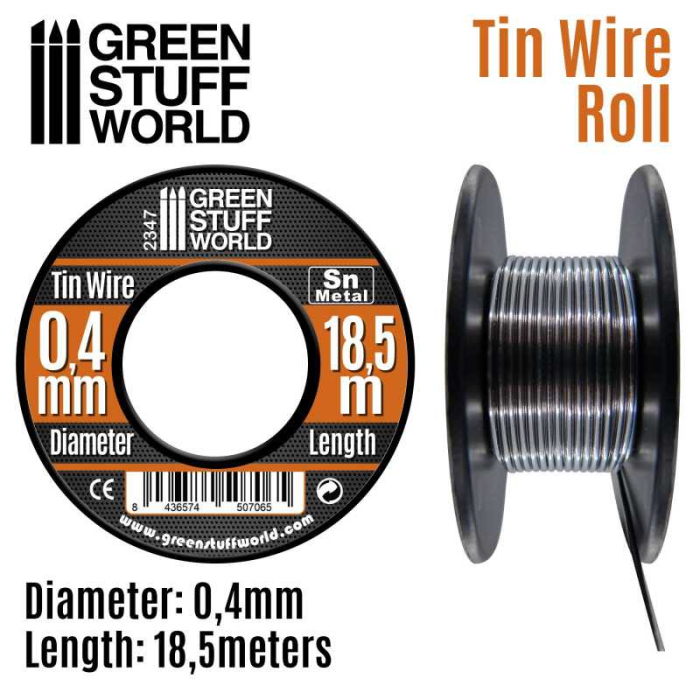 GSW - Flexible tin wire roll 0.4mm [1]