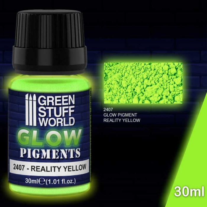 GSW - Glow in the Dark - REALITY YELLOW-GREEN [2]
