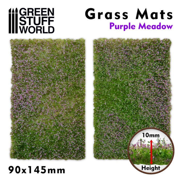 GSW - Grass Mat Cutouts - Purple Meadow [1]
