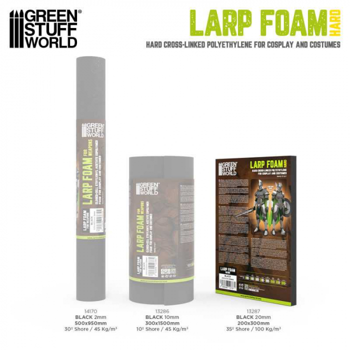 GSW - Hard LARP Foam 20mm for Sword Cross-Guard [4]