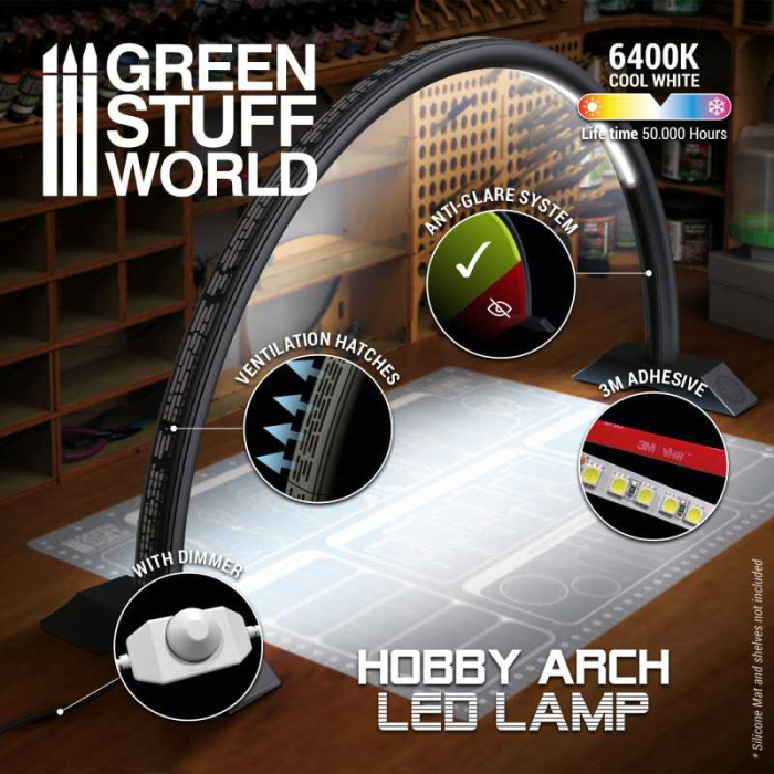 GSW - Hobby Arch Led Lamp - Darth Black [2]