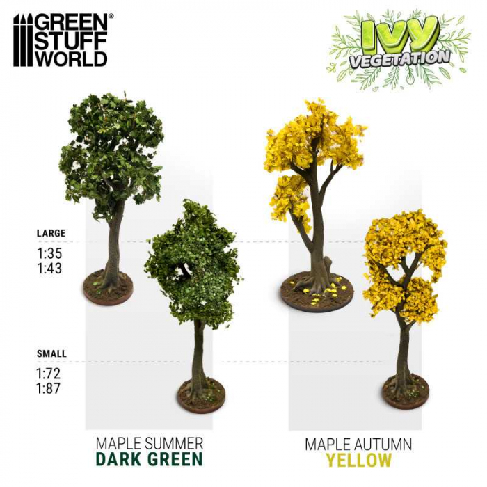 GSW - Ivy Foliage - Yellow Maple - Large [4]