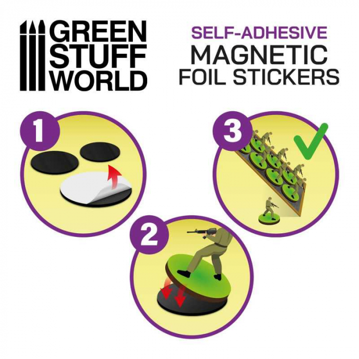 GSW - Magnetic Sheet - Self Adhesive [2]