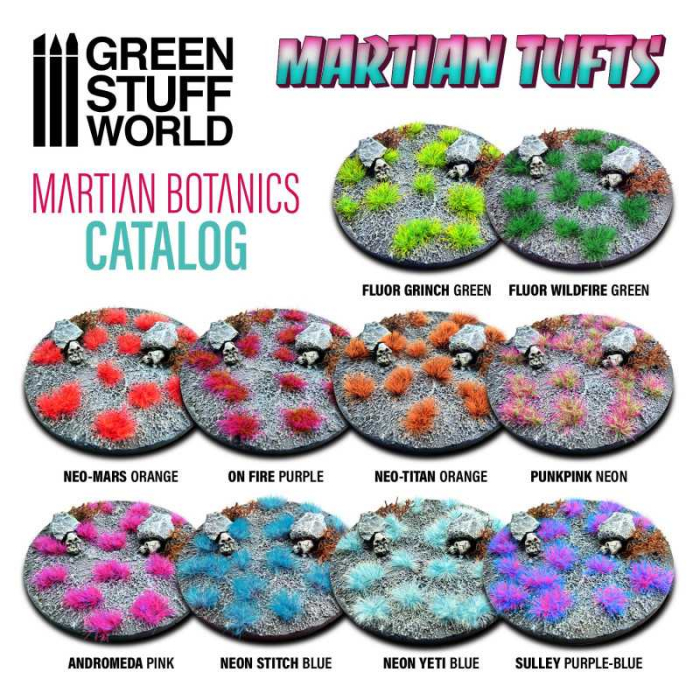 GSW - Martian Fluor Tufts - Neon Stitch Blue [2]