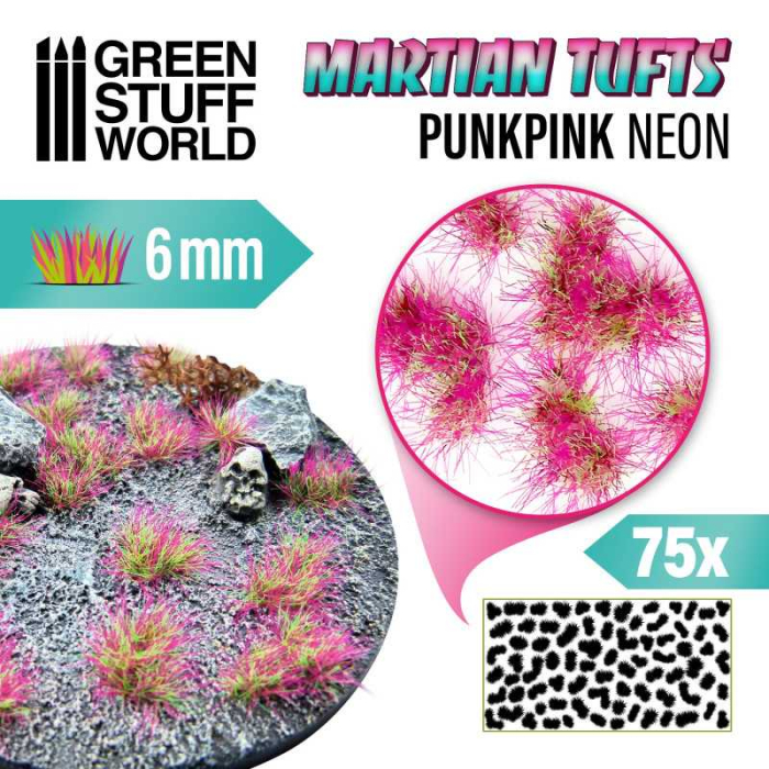 GSW - Martian Fluor Tufts - PUNKPINK NEON [1]