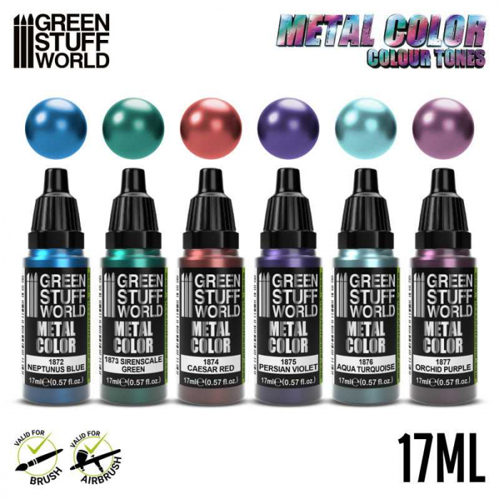 GSW - Metallic Paints Set - Colours [2]