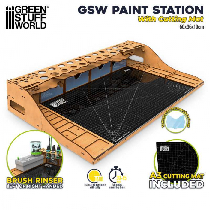 GSW - Paint Station with Cutting Mat [2]
