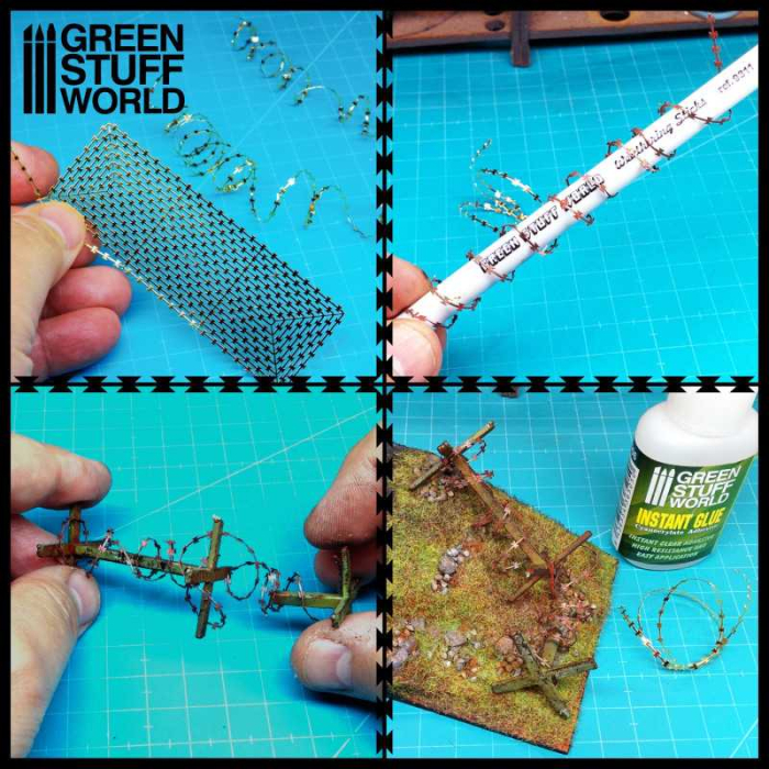 GSW - Photo-etch Plates - Barbed Wire [2]