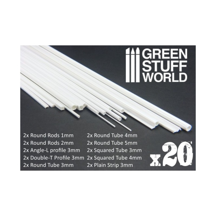 GSW - Abs Plasticard - Profile - 20X Variety Pack [2]
