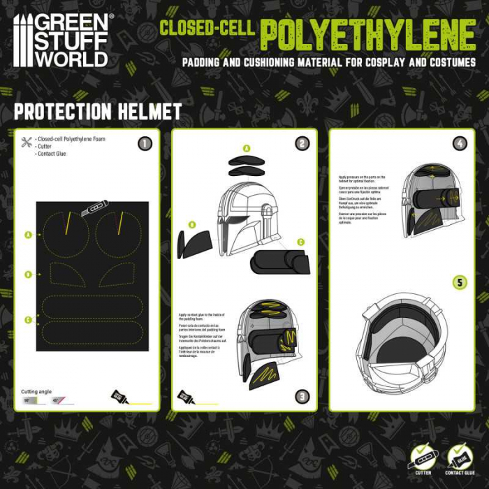 GSW - Polyethylene Foam 10mm 500X750mm [4]