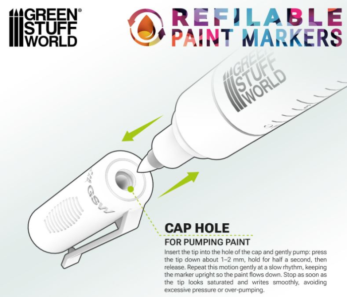 GSW - Refillable Marker Size 2 [3]