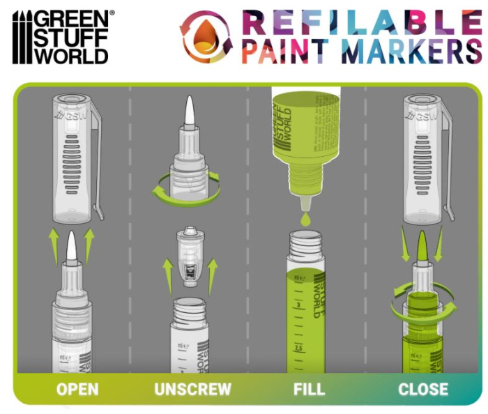 GSW - Refillable Marker Size 2 [2]