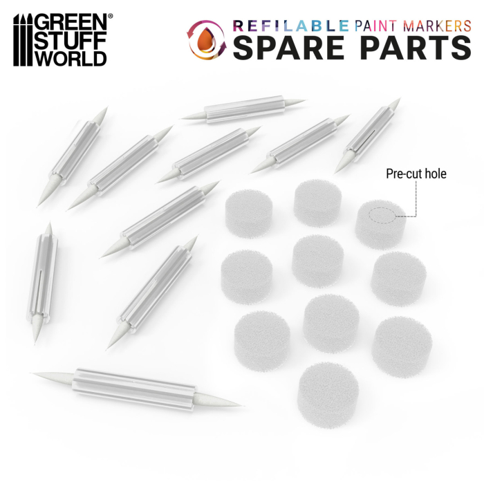 GSW - Refillable Marker Spare Parts Size 1 [3]