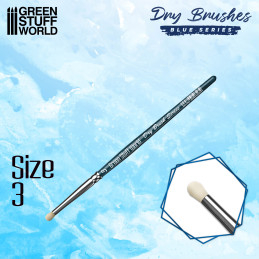 GSW - Round Brush - size #3 DRY BRUSH [3]