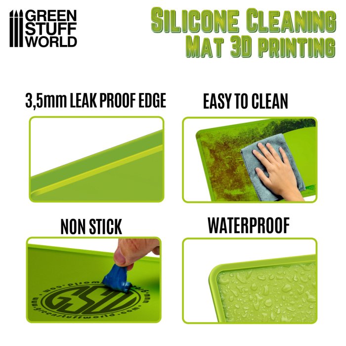 GSW - Silicone Cleaning Mat 410x310mm [2]