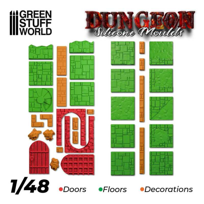 GSW - Dungeon Silicone mold [2]