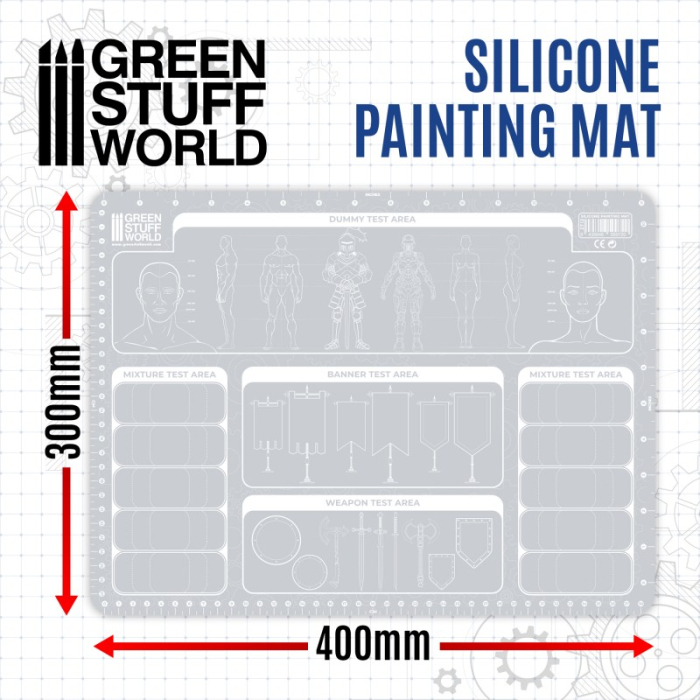 GSW - Silicone Painting Mat 400X300mm [2]