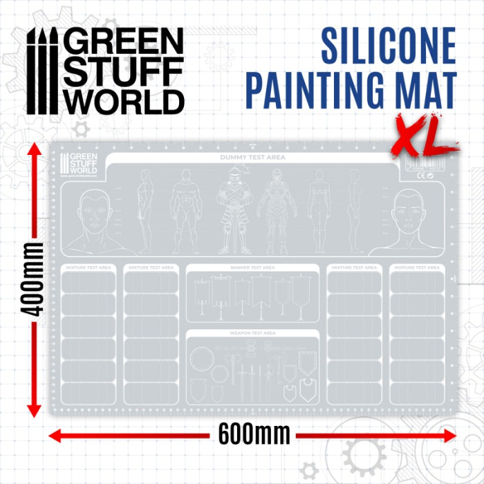 GSW - Silicone Painting Mat 600X400mm [2]